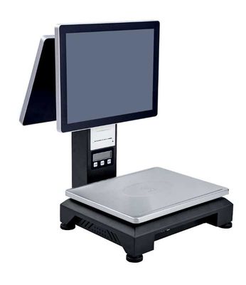 Màn hình cảm ứng LCD 15,1 inch Máy tính thu ngân có chức năng cân