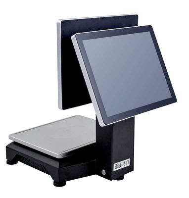 Màn hình cảm ứng LCD 15,1 inch Máy tính thu ngân có chức năng cân