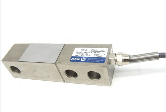Zemic Shear Beam H8C -2t Trọng lượng Máy Tải Tế bào Dầu Chống ăn mòn