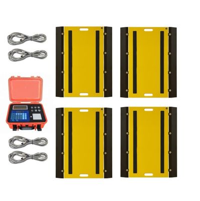 Cân trục di động IP66 30T Cầu cân siêu mỏng độ chính xác cao