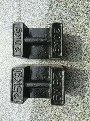 Trọng lượng hiệu chuẩn gang 2kg loại M1, Trọng lượng kiểm tra thang máy